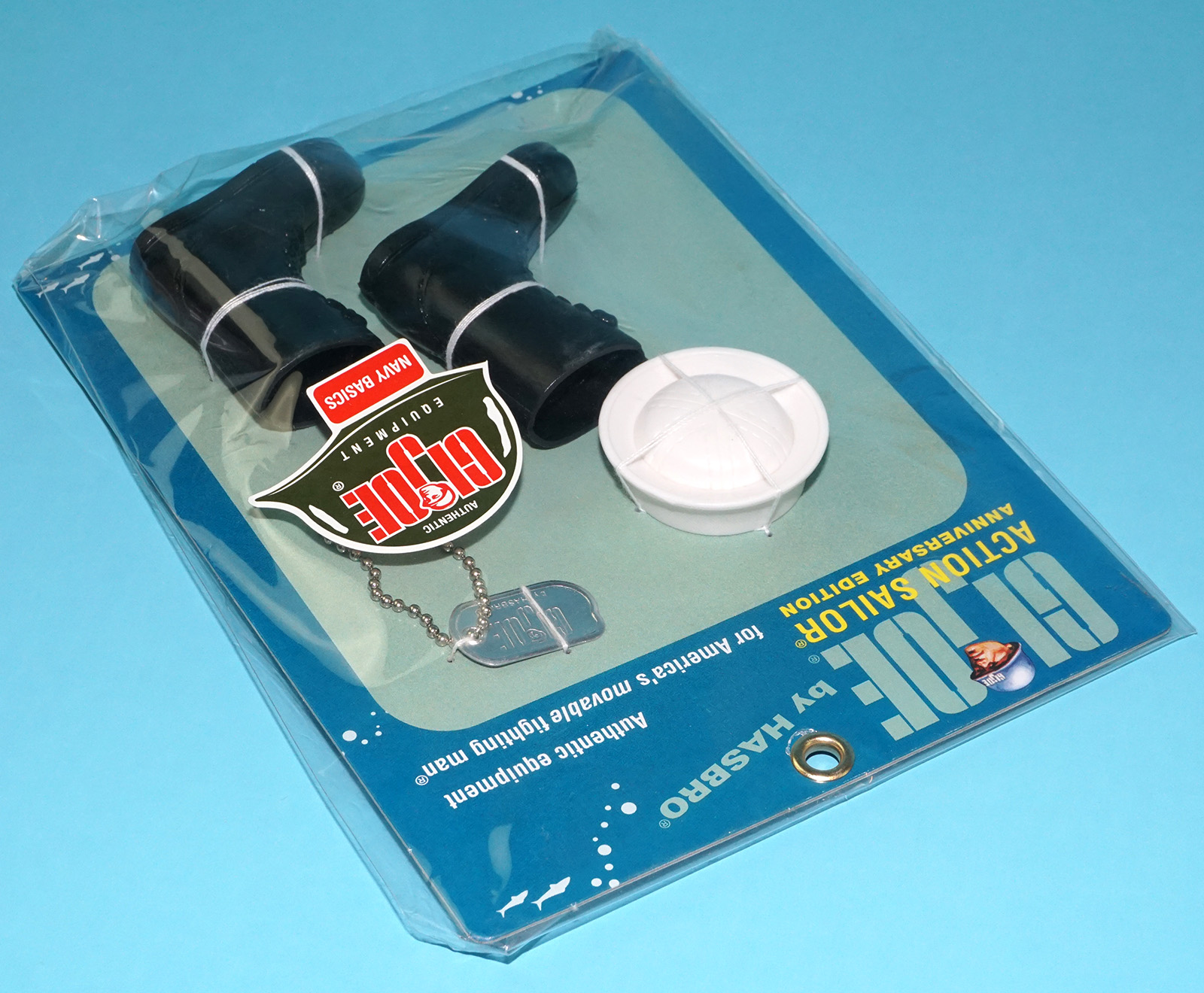 2003 GI JOE ACTION MARINE NAVY BASICS MOC MOSC MISP SEALED PACK HASBRO - Image 4