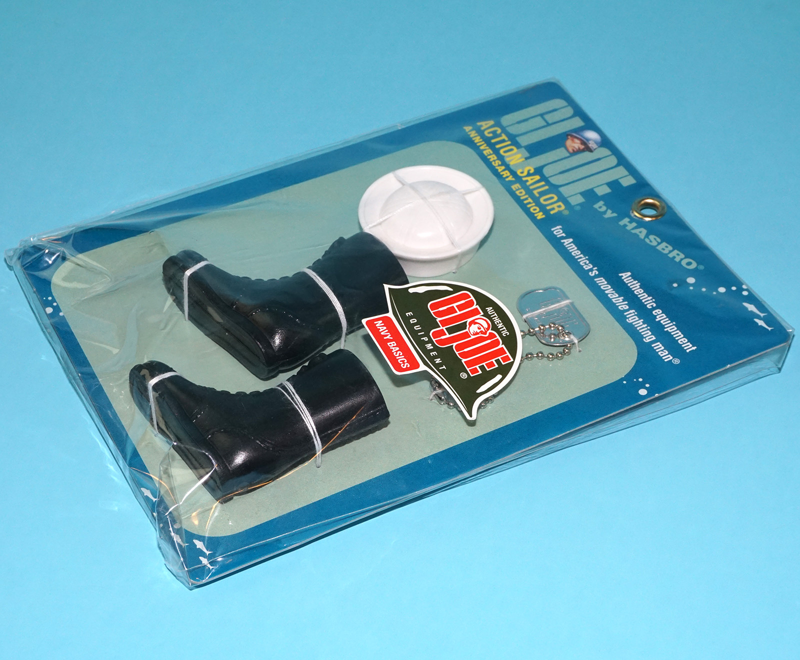 2003 GI JOE ACTION MARINE NAVY BASICS MOC MOSC MISP SEALED PACK HASBRO - Image 5