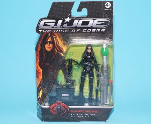 2009 GI JOE ROC BARONESS v13 ATTACK ON THE PIT MOC MOSC EURO CARD HASBRO