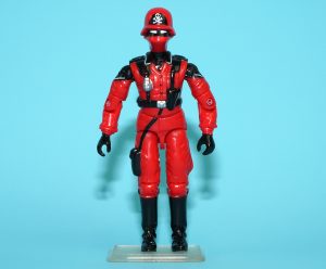 2010 GI JOE RED SHADOW TROOPER v1 100% COMPLETE C9 VACATION IN THE SHADOWS HASBRO CON CLUB