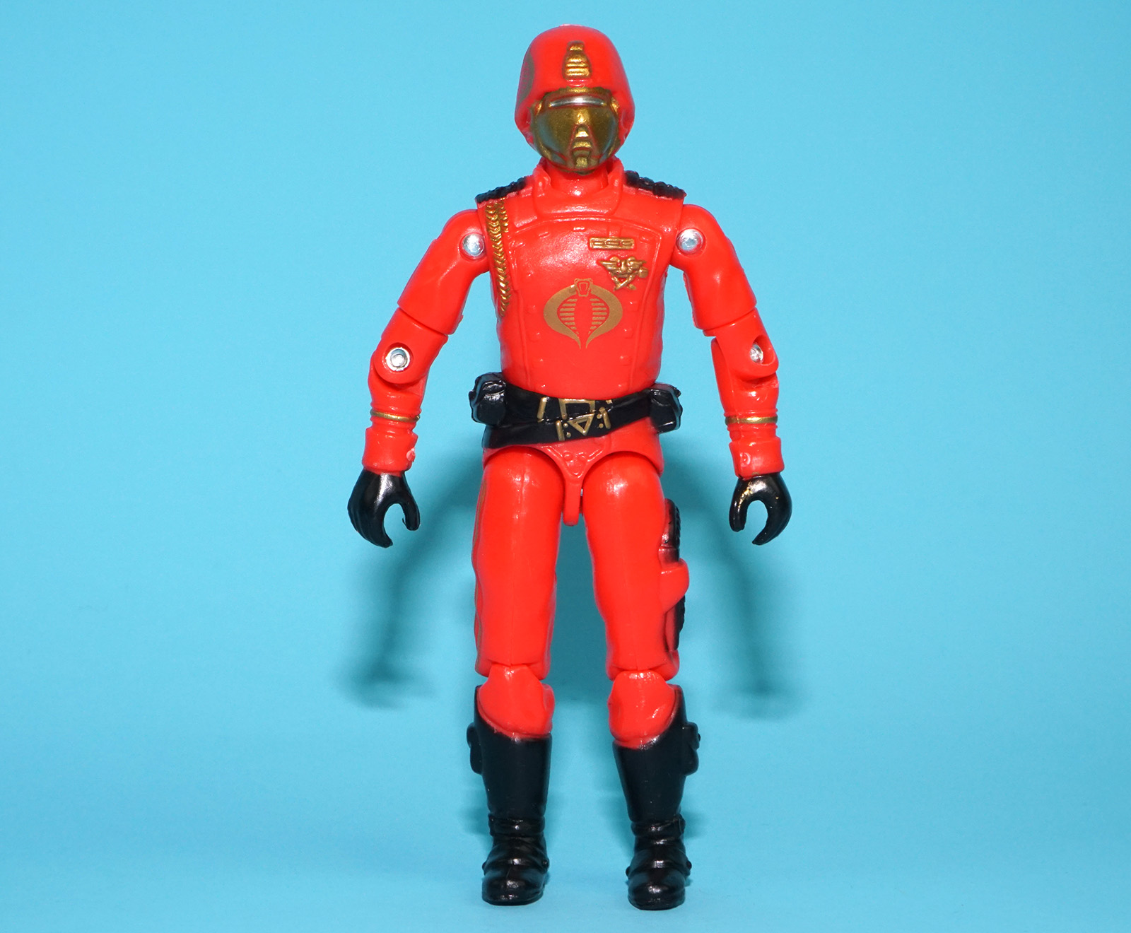 2021 GI JOE CRIMSON GUARD ELITE COMMANDER 100% COMPLETE BLACK MAJOR CUSTOM - Image 2