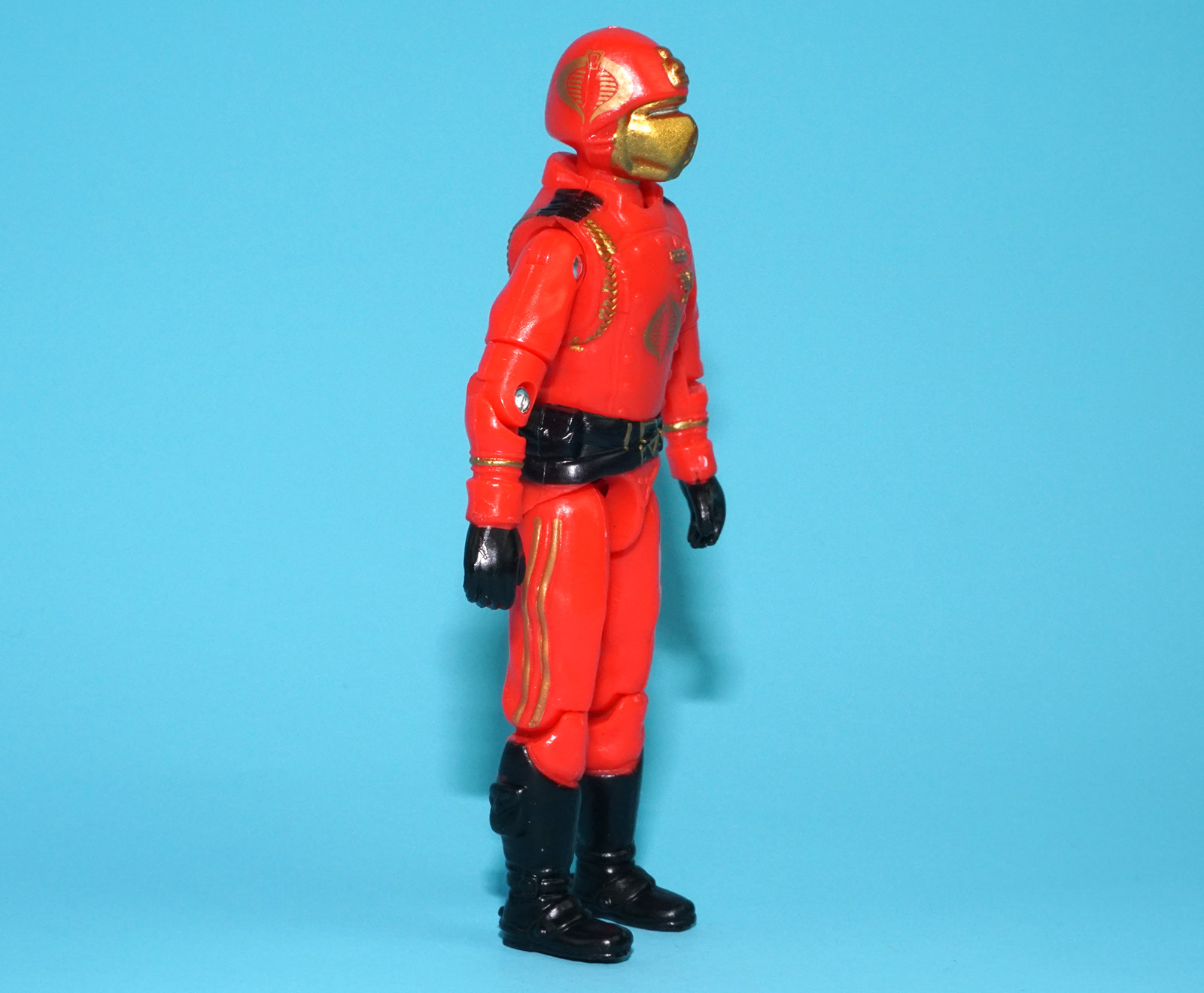 2021 GI JOE CRIMSON GUARD ELITE COMMANDER 100% COMPLETE BLACK MAJOR CUSTOM - Image 3