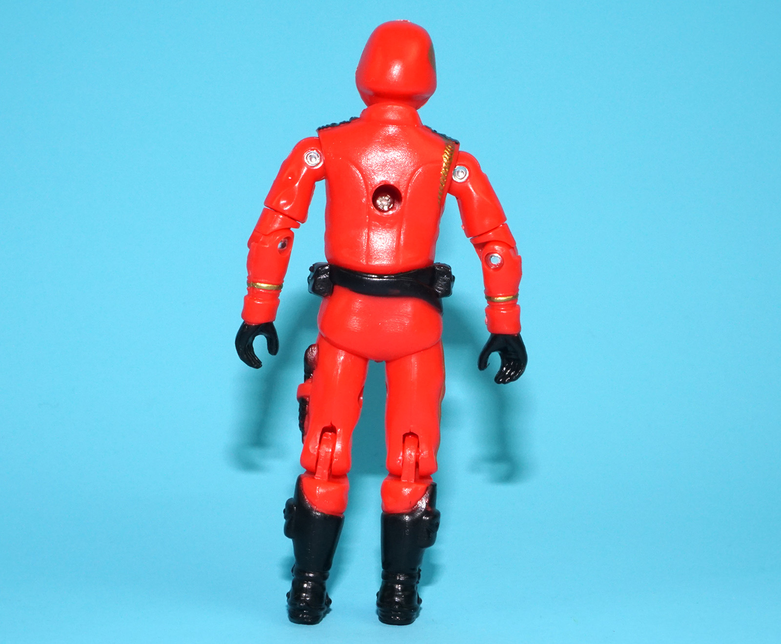 2021 GI JOE CRIMSON GUARD ELITE COMMANDER 100% COMPLETE BLACK MAJOR CUSTOM - Image 4