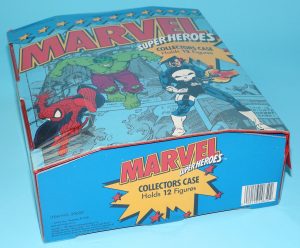 MARVEL SUPER HEROES COLLECTOR’S CASE 1991 TARA TOY