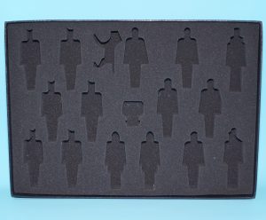 2014 GI JOE ZOMBIE INITIATIVE JOECON EMPTY BOX WITH INSERT HASBRO