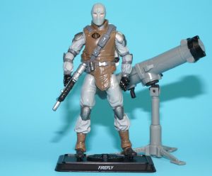 2010 GI JOE RESOLUTE FIREFLY V21 100% COMPLETE C9+ HASBRO 25TH ANNIVERSARY