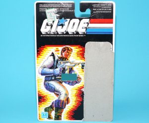 1987 GI JOE BF2000 MAVERICK v1 CARDBACK FILE CARD FILECARD NL FR BENELUX 1989 HASBRO