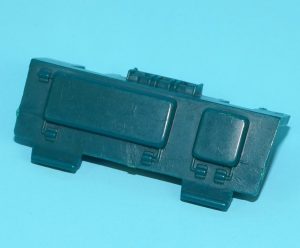 1984 GI JOE COBRA WATER MOCCASIN ORIGINAL SPARE PART ENGINE COVER HATCH HASBRO