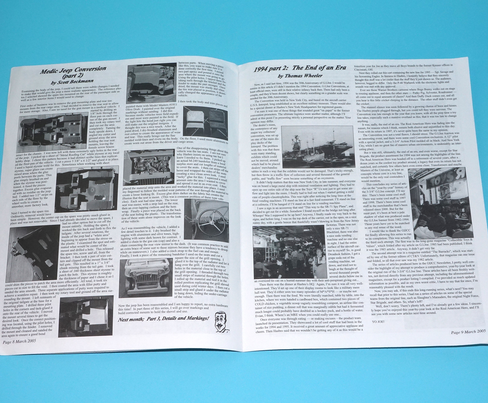 2005 GI JOE COLLECTOR'S CLUB MEMBERSHIP MAGAZINE - Image 5