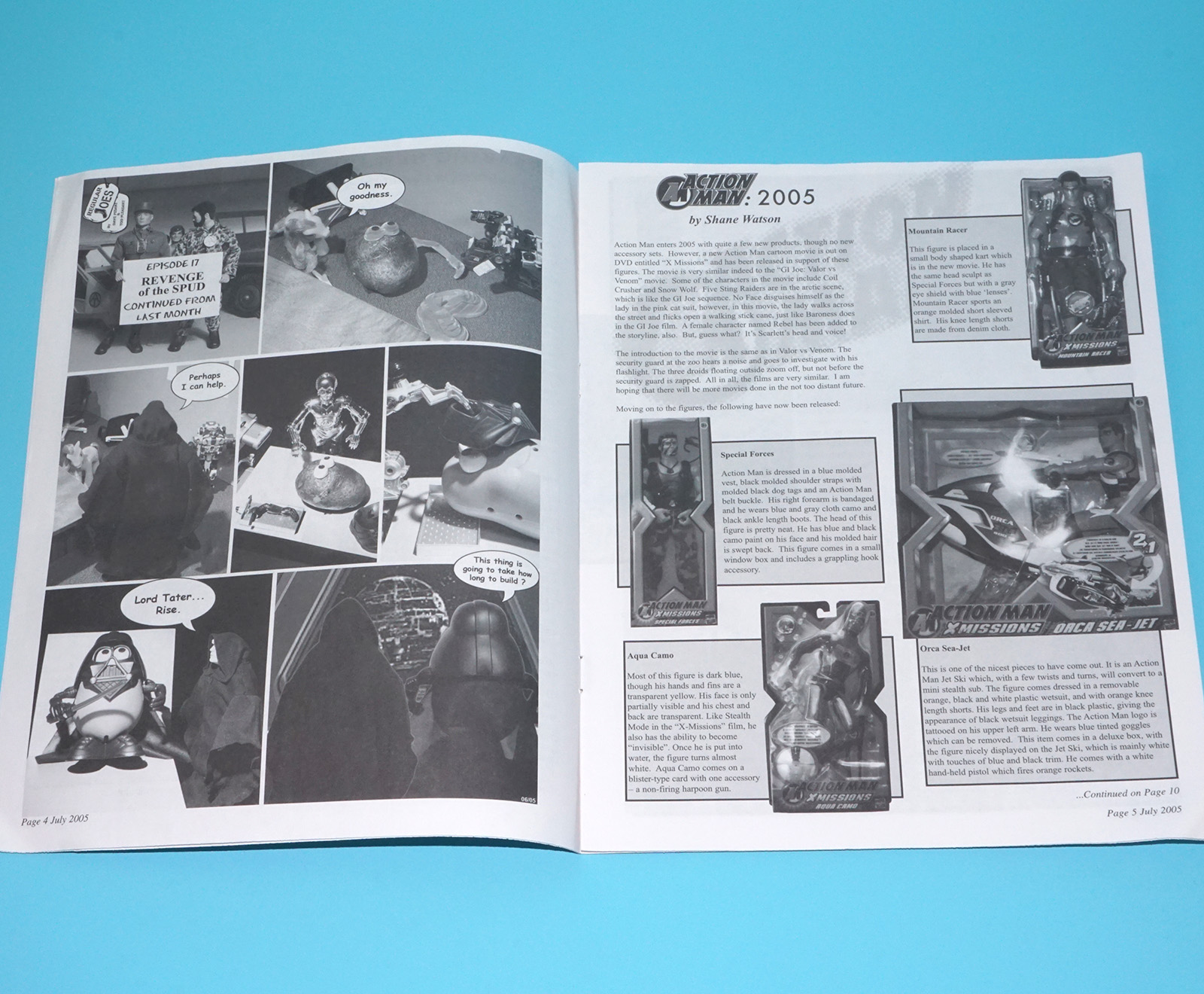 2005 GI JOE COLLECTOR'S CLUB MEMBERSHIP MAGAZINE - Image 3