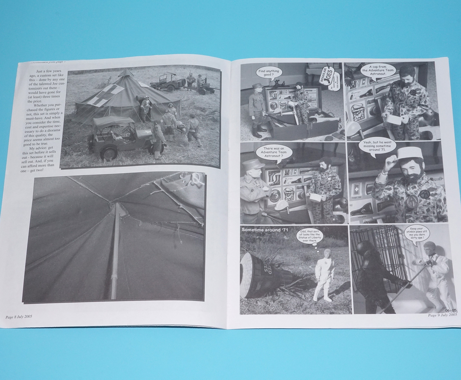 2005 GI JOE COLLECTOR'S CLUB MEMBERSHIP MAGAZINE - Image 5