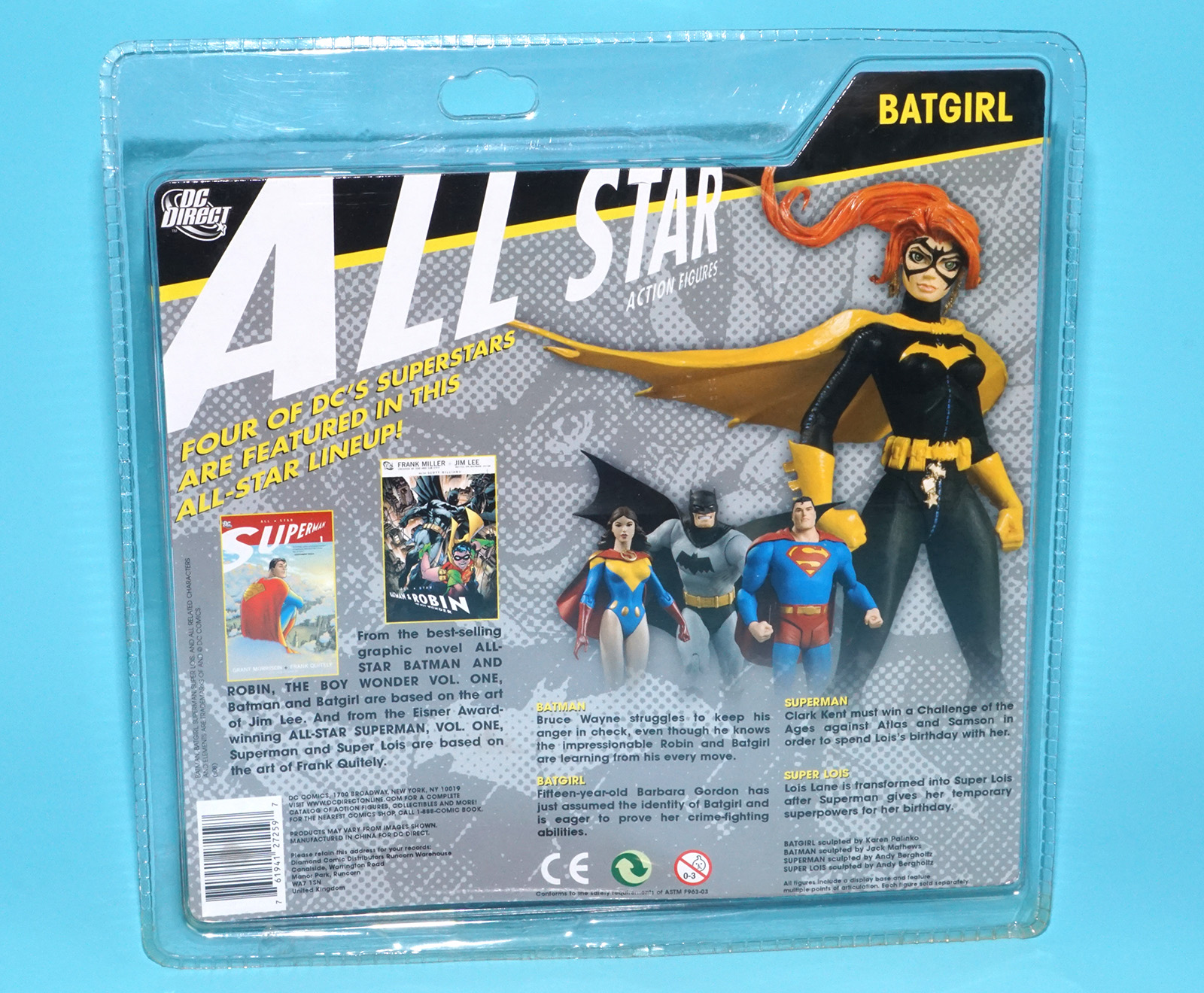 DC COMICS ALL STAR BATGIRL MOC MOSC 2008 DC DIRECT - Image 6