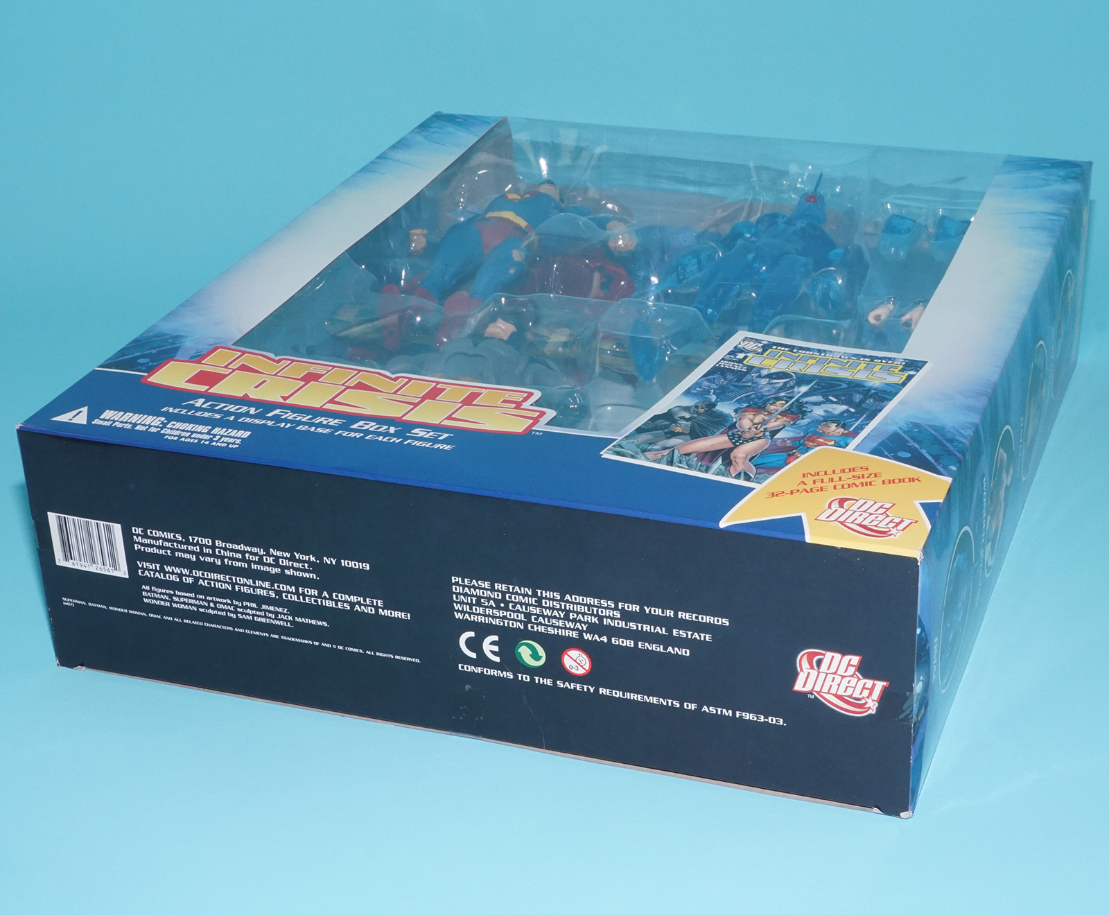 DC COMICS INFINITE CRISIS BOX SET SUPERMAN OMAC BATMAN WONDER WOMAN MIB MISB 2008 DC DIRECT - Image 4