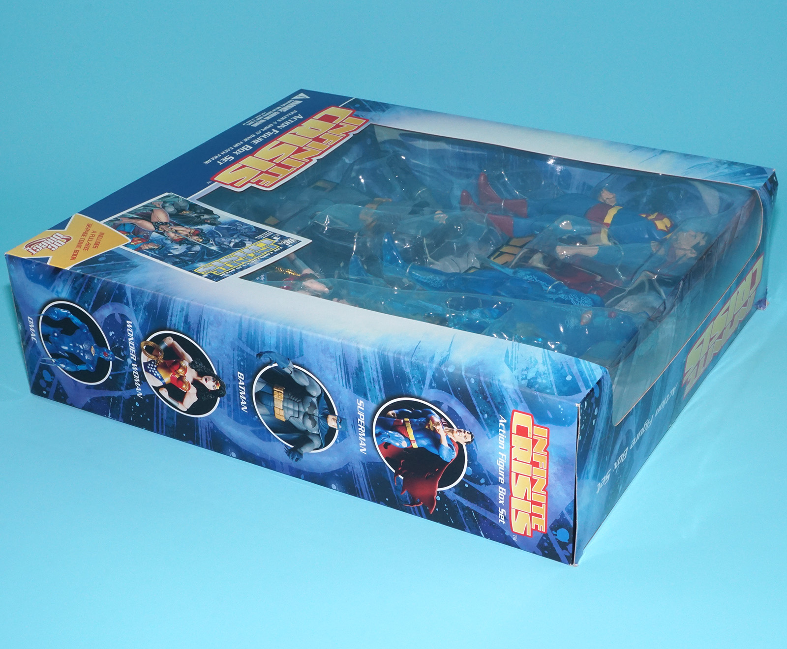 DC COMICS INFINITE CRISIS BOX SET SUPERMAN OMAC BATMAN WONDER WOMAN MIB MISB 2008 DC DIRECT - Image 5