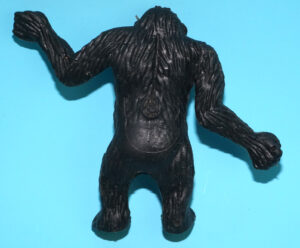 KING KONG 4″ RUBBER TOY FIGURE 1970s BOOTLEG TOY HONG KONG