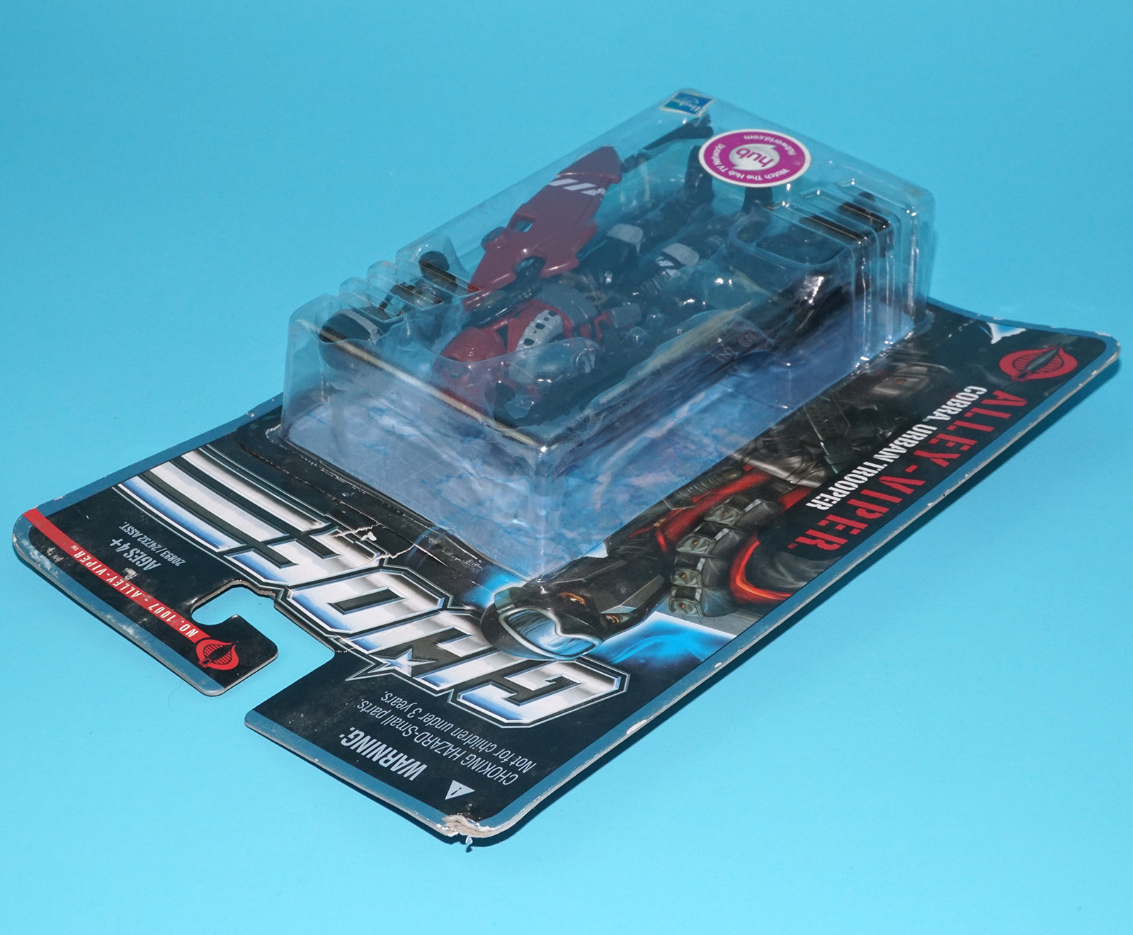 2010 GI JOE POC ALLEY VIPER v13 MOC MOSC HASBRO 25TH ANNIVERSARY - Image 4