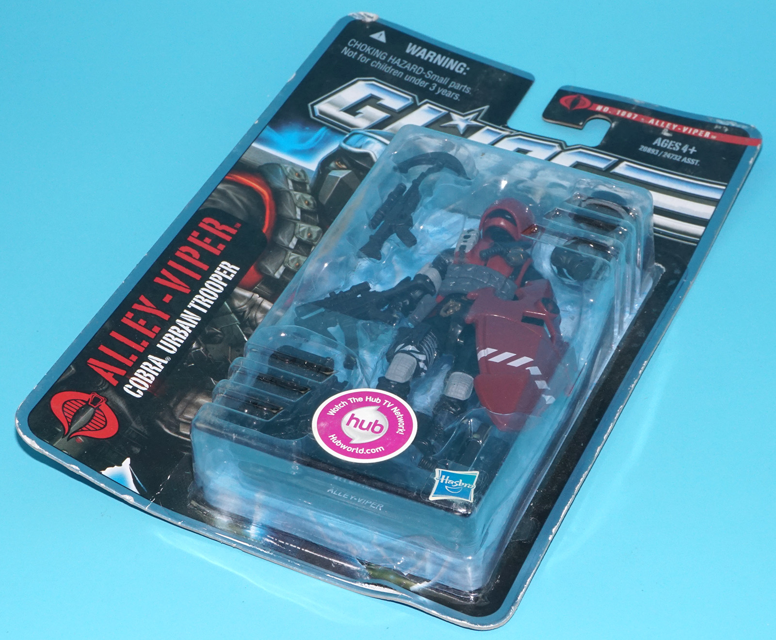 2010 GI JOE POC ALLEY VIPER v13 MOC MOSC HASBRO 25TH ANNIVERSARY - Image 6