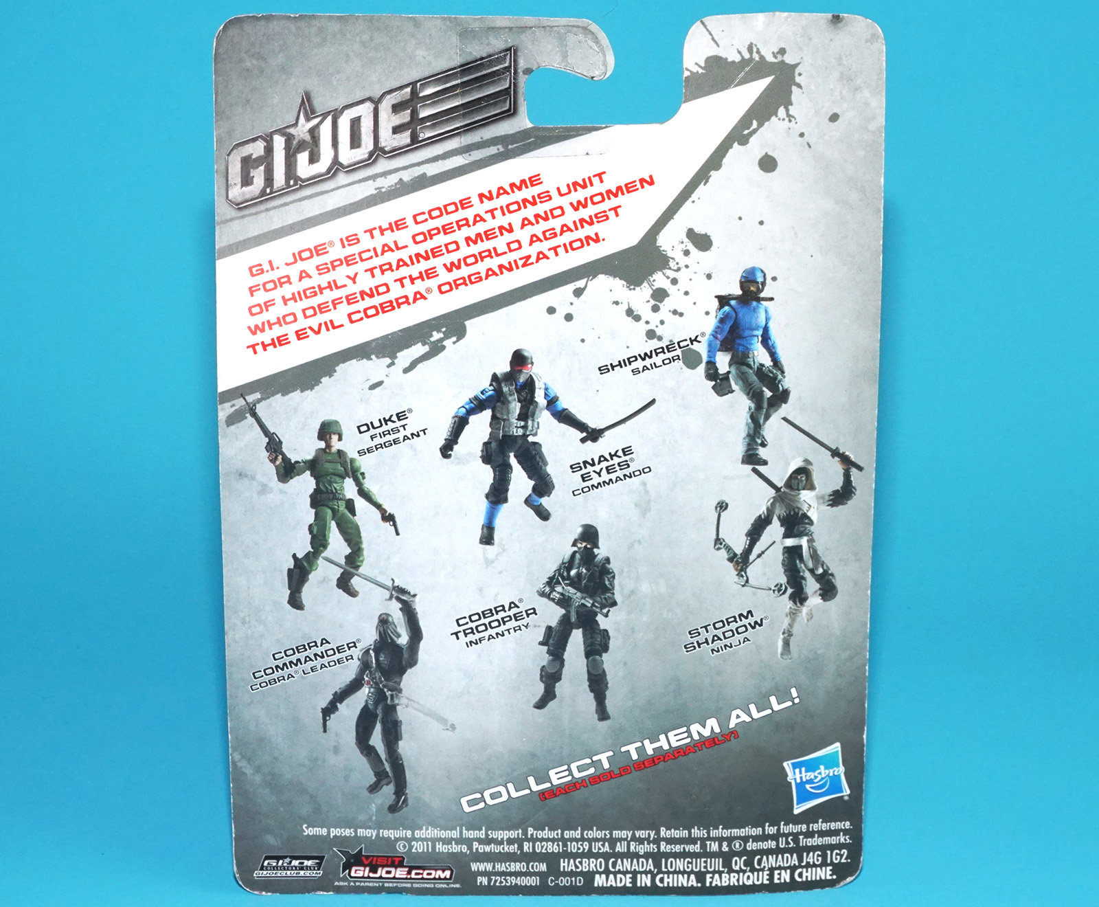 2012 GI JOE 25TH DUKE v46 MOC MOSC HASBRO DOLLAR GENERAL - Image 6