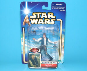 STAR WARS SAGA COLLECTION HAN SOLO ENDOR RAID MOC MOSC 2002 HASBRO