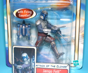 STAR WARS SAGA COLLECTION JANGO FETT FINAL BATTLE MOC MOSC 2002 HASBRO