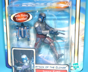 STAR WARS SAGA COLLECTION JANGO FETT FINAL BATTLE MOC MOSC 2002 HASBRO