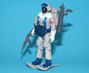 1985 GI JOE SNOW SERPENT v1 100% COMPLETE C9 HASBRO