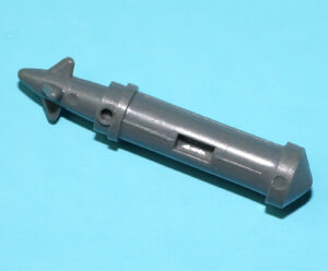 1985 GI JOE SNOW SERPENT v1 ORIGINAL SPARE PART MISSILE POD HASBRO