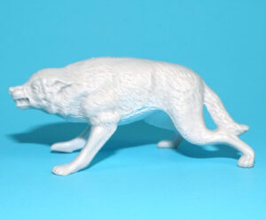 1985 GI JOE SNAKE EYES v2 ORIGINAL SPARE PART TIMBER WOLF FIGURE ONLY HASBRO