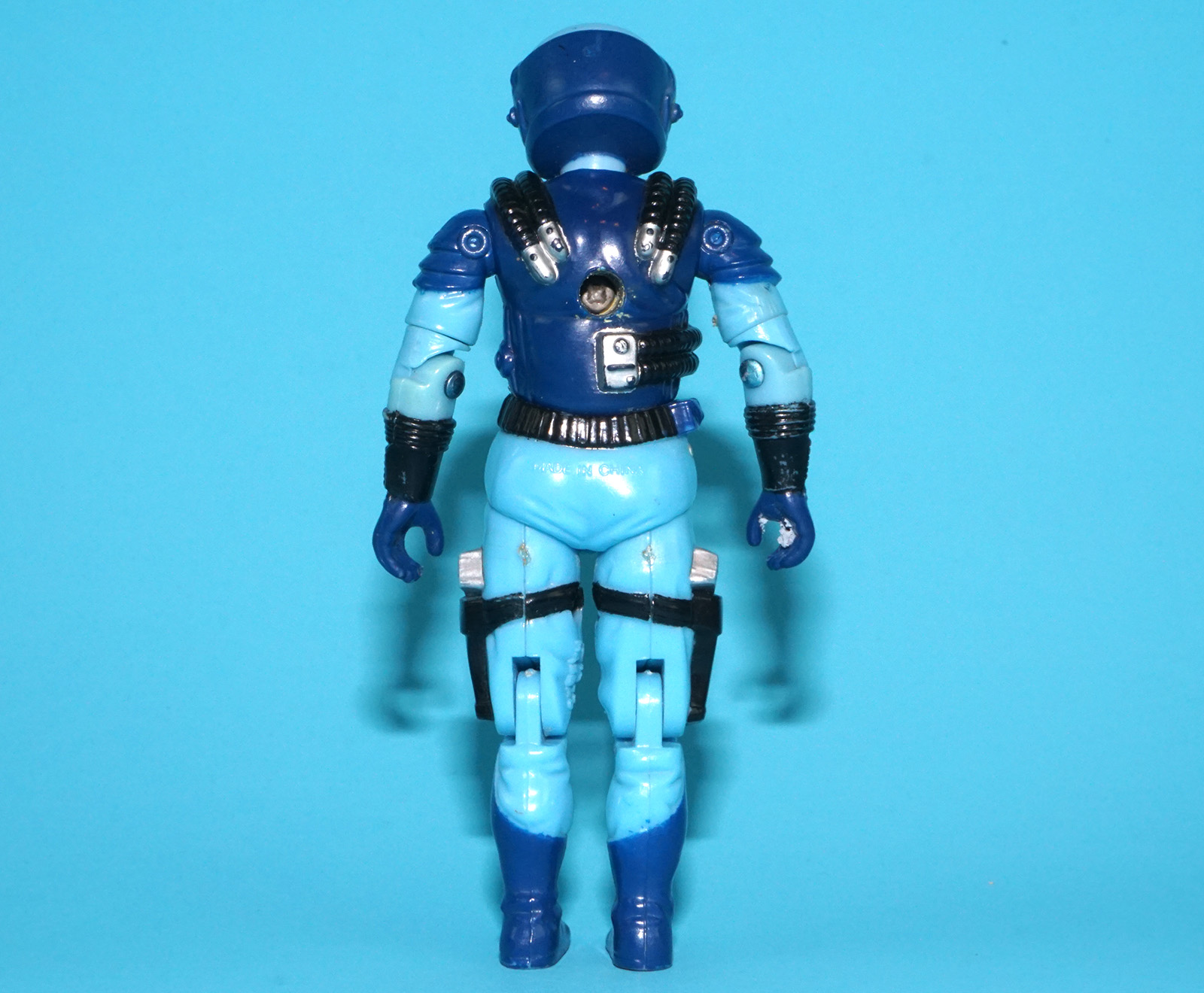 1986 GI JOE MOTOR-VIPER v1 COBRA STUN DRIVER 100% COMPLETE C8+ HASBRO - Image 3