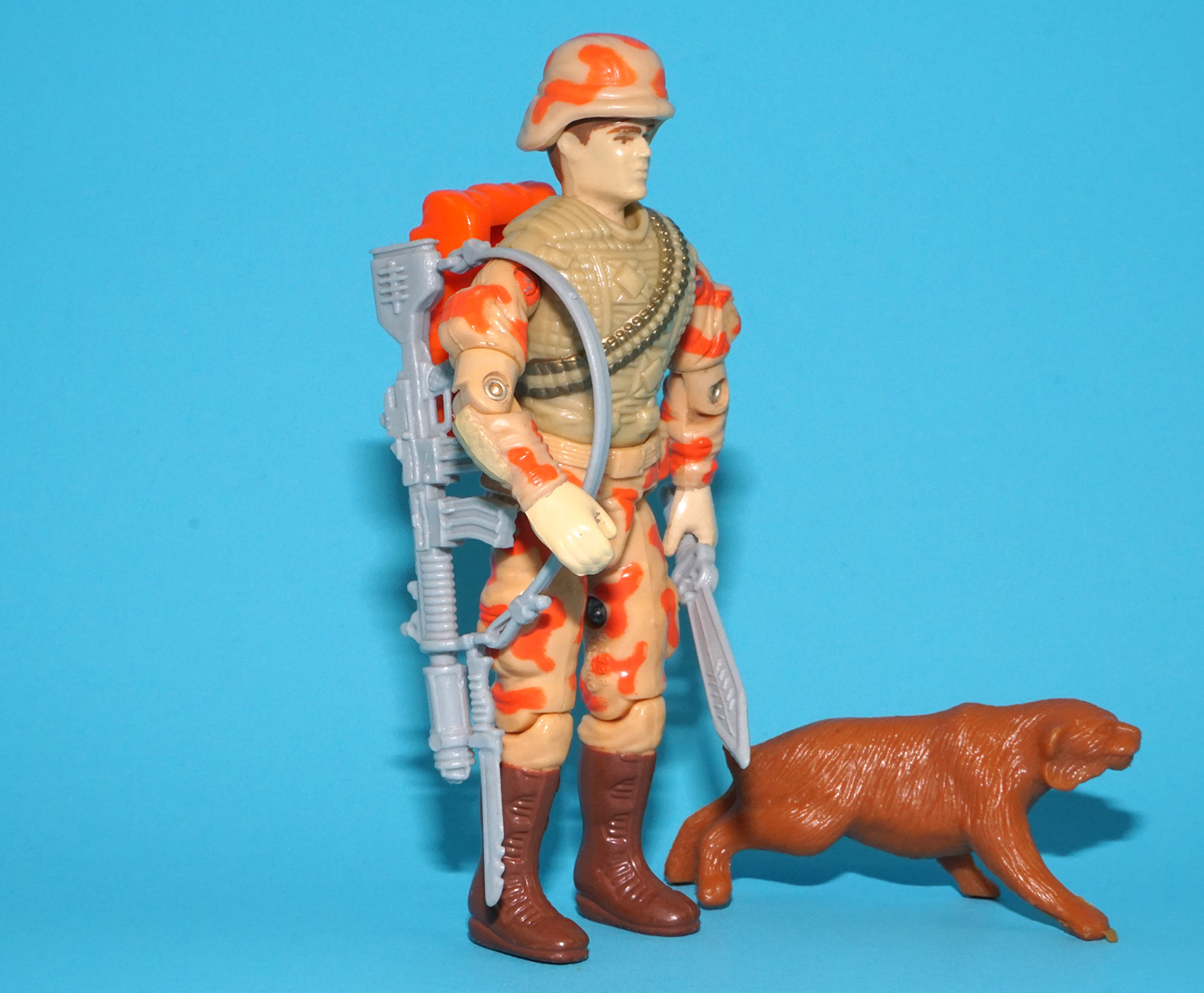 1988 GI JOE SPEARHEAD & MAX v1 100% COMPLETE C9 HASBRO - Image 2