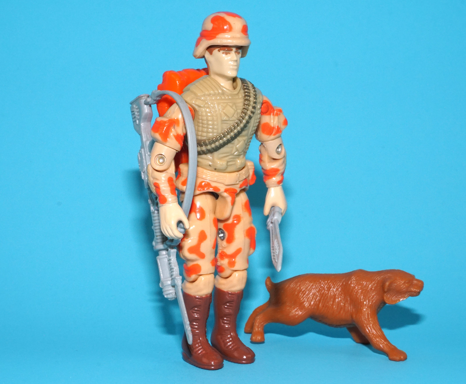 1988 GI JOE SPEARHEAD & MAX v1 100% COMPLETE C9 HASBRO - Image 2