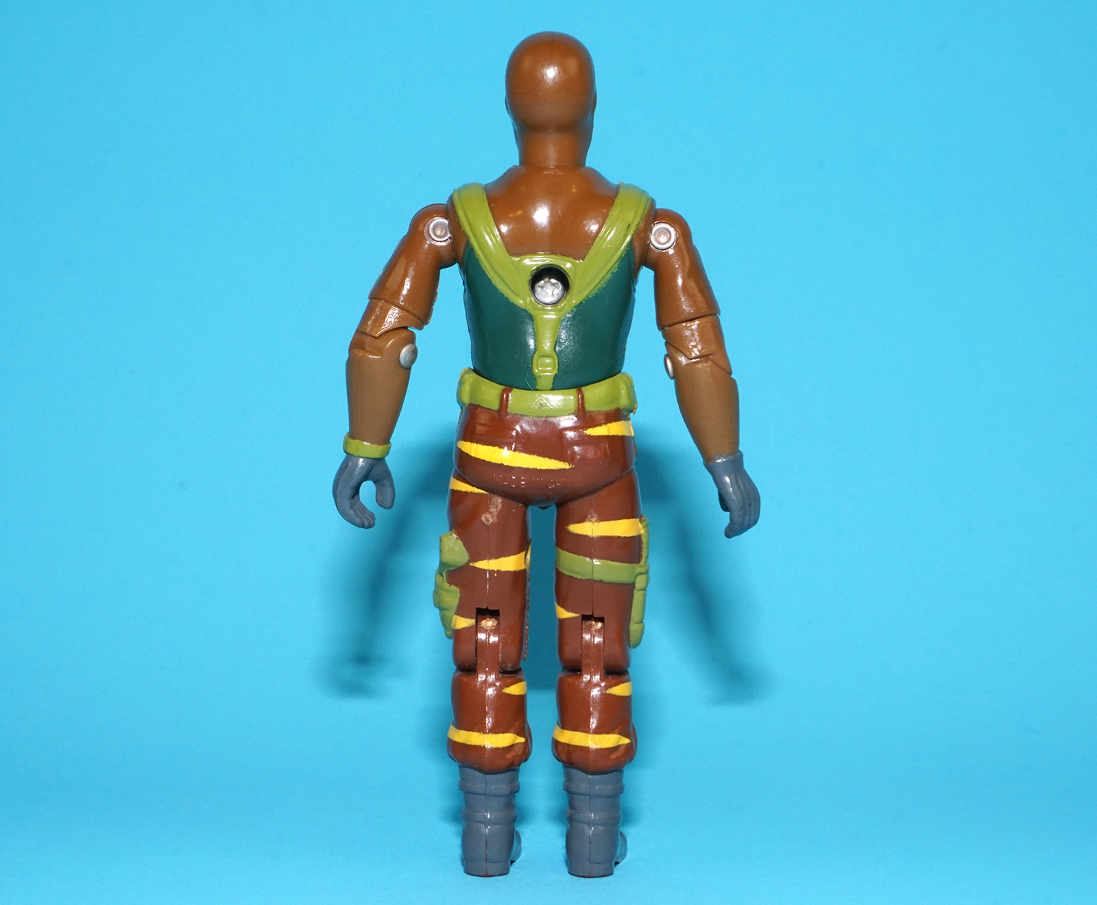 1988 GI JOE TIGER FORCE ROADBLOCK v3 100% COMPLETE C9+ HASBRO - Image 4