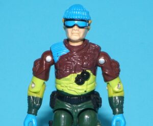 1989 GI JOE SGT SLAUGHTERS MARAUDERS LOW-LIGHT v2 C8+ 1990 UK EURO VARIANT HASBRO