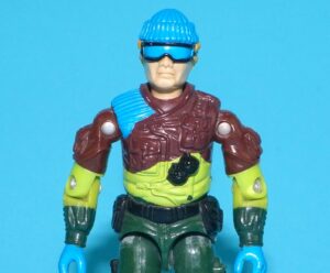 1989 GI JOE SGT SLAUGHTERS MARAUDERS LOW-LIGHT v2 C8+ 1990 UK EURO VARIANT HASBRO