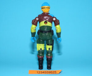 1989 GI JOE SGT SLAUGHTERS MARAUDERS LOW-LIGHT v2 C8+ 1990 UK EURO VARIANT HASBRO