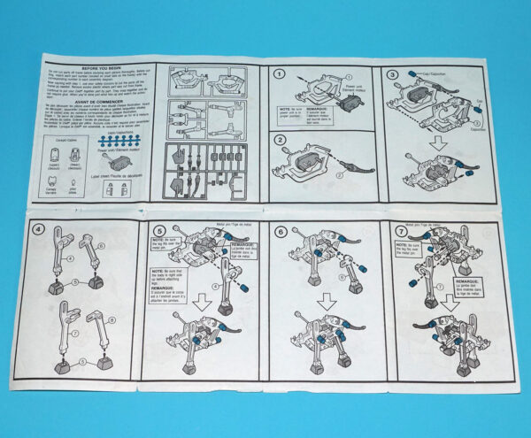 VINTAGE ZOIDS TOMY Robo Strux Triceratops Dinosaur Robot Brutox Parts 1980s Toy EUR 39,41 - FR VINTAGE ZOIDS TOMY Robo Strux Triceratops Dinosaur Robot Brutox Parts 1980s Toy EUR 39,41 - FR
