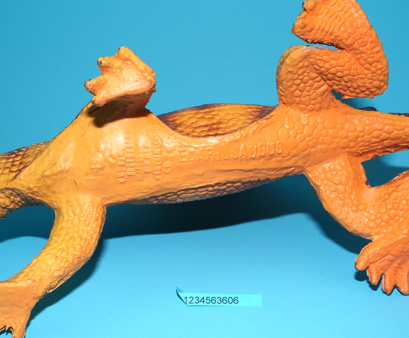 MOTU KO DINOSAUR EDAPHOSAURUS 1980s DOR MEI U.K.R.D. - Image 3