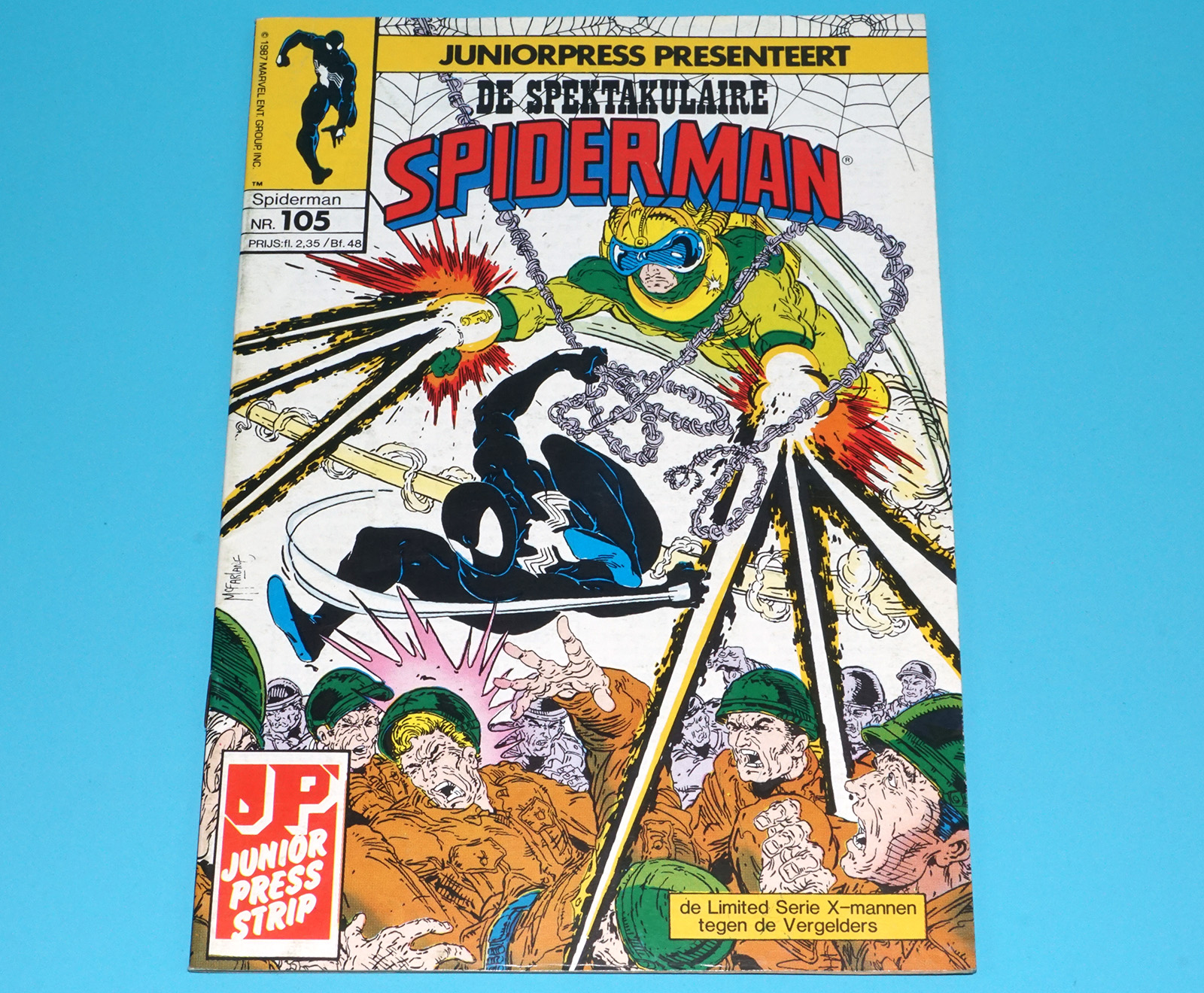 MARVEL AMAZING SPIDER-MAN #298 #299 FIRST VENOM DUTCH 1988 JUNIOR PRESS #104 #105 VG - Image 7