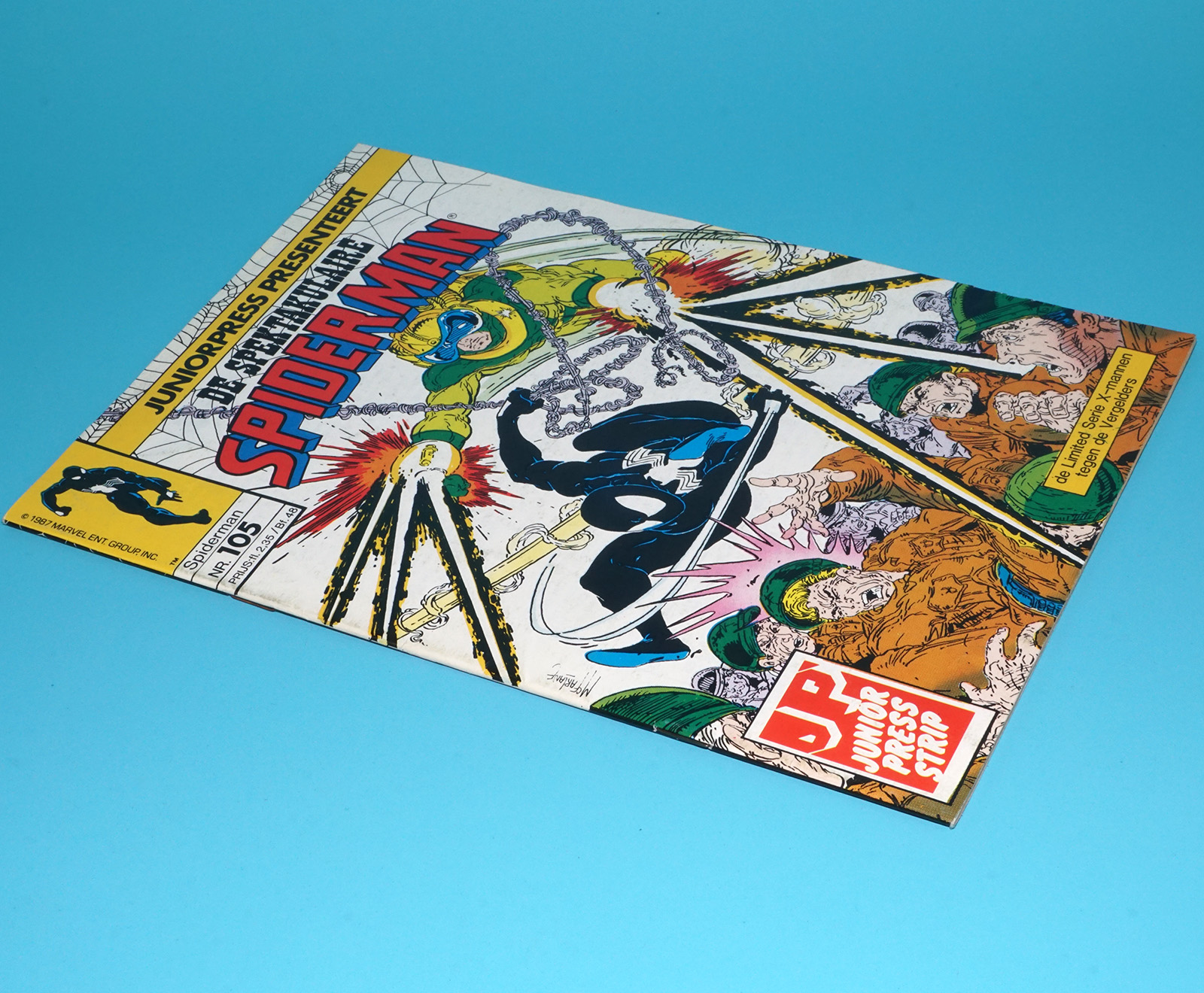 MARVEL AMAZING SPIDER-MAN #298 #299 FIRST VENOM DUTCH 1988 JUNIOR PRESS #104 #105 VG - Image 8