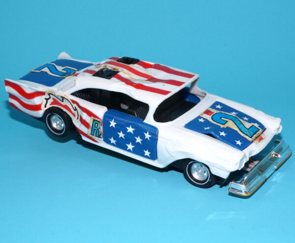 SSP SMASH-UP DERBY CRAZY RACERS 57 FORD & VW BEETLE COMPLETE EURO