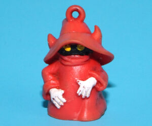 MOTU HE-MAN MASTERS OF THE UNIVERSE PVC MINI FIGURE KEYRING KEYCHAIN ORKO 1984 MATTEL
