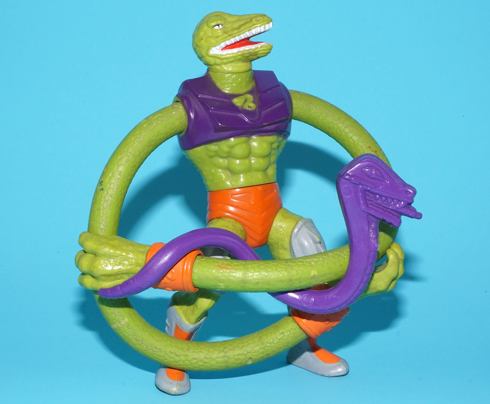 MOTU HE-MAN MASTERS OF THE UNIVERSE SSSQUEEZE 100% COMPLETE 1987 MATTEL - Image 2