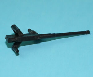 1985 GI JOE COBRA MORAY HYDROFOIL ORIGINAL SPARE PART MACHINE GUN HASBRO