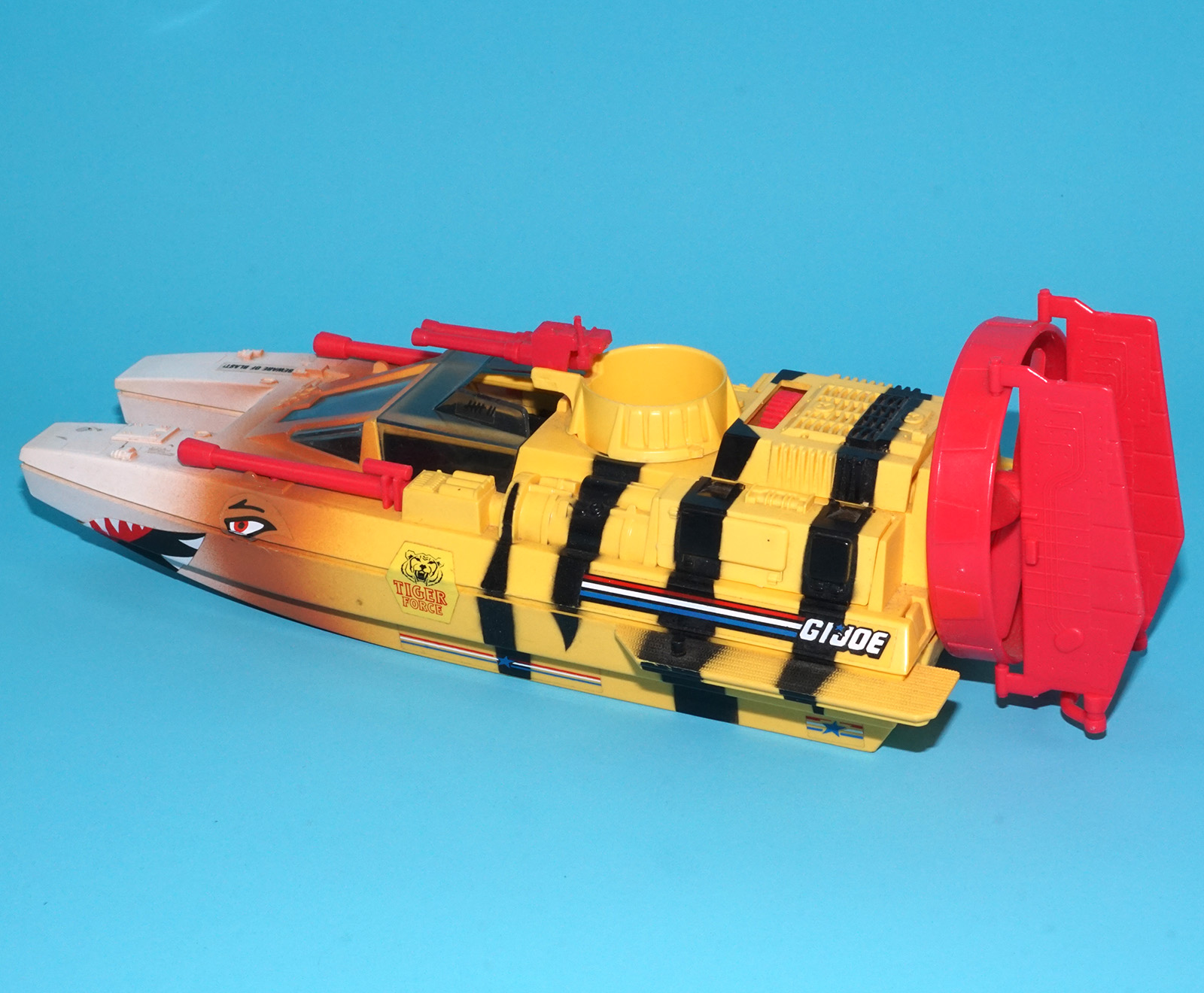 1988 GI JOE TIGER FORCE TIGER SHARK 100% COMPLETE EURO HASBRO - Image 3