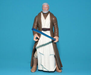 STAR WARS POTF2 BEN OBI-WAN KENOBI LONG SABER 100% COMPLETE 1995 KENNER
