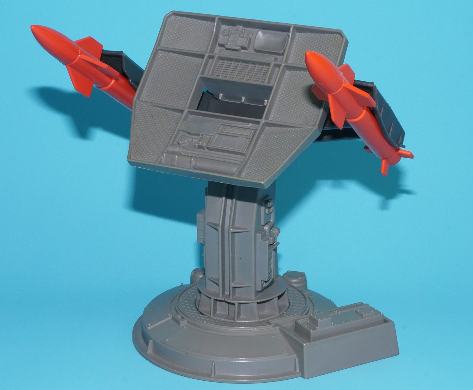 1985 GI JOE AIR DEFENSE BATTLE STATION 100% COMPLETE BOXED ACTION FORCE BOX UK HASBRO - Image 9