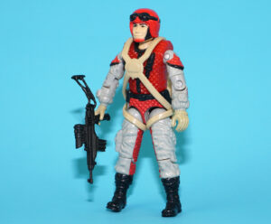 1987 GI JOE CRAZYLEGS v1 100% COMPLETE C9 HASBRO