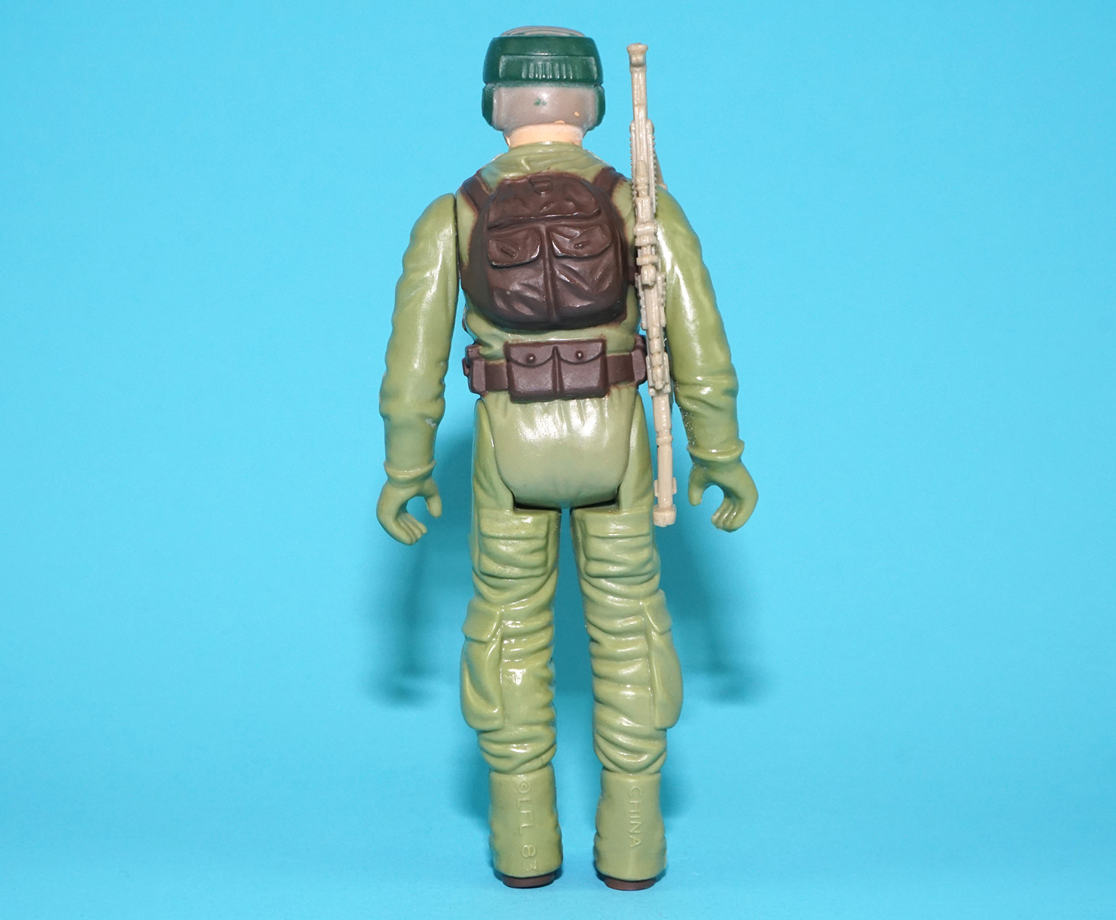 STAR WARS ROTJ REBEL COMMANDO CHINA COO 100% COMPLETE & ORIGINAL C9+ 1983 KENNER - Image 3