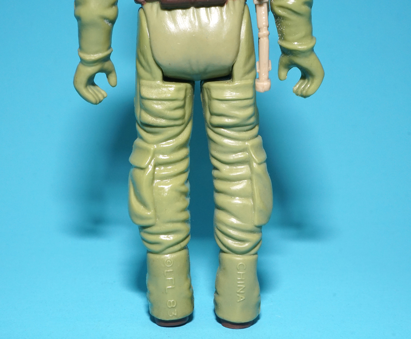 STAR WARS ROTJ REBEL COMMANDO CHINA COO 100% COMPLETE & ORIGINAL C9+ 1983 KENNER - Image 4