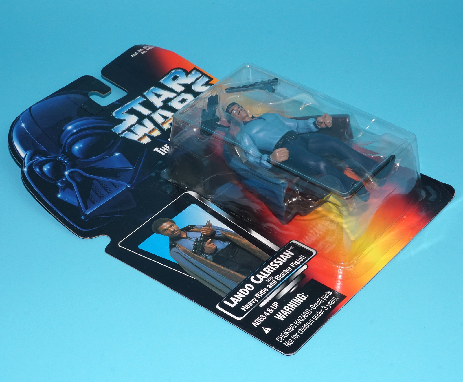 STAR WARS POTF2 LANDO CALRISSIAN MOC MOSC US CARD 1995 KENNER - Image 3
